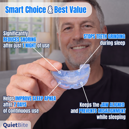 QuietBite 4.0™ Anti-Snoring Mouthpiece