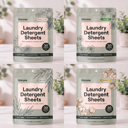 Plant-Powered Laundry Detergent Sheets